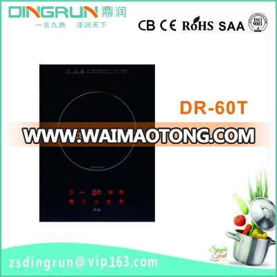 3000 W big power touch control big plate kitchen appliance safety electric induction cooker