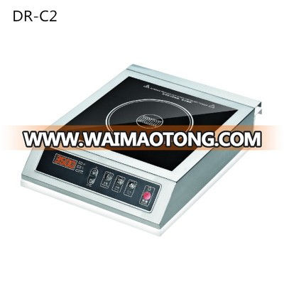 Big power 3500w press button control electric commercial induction cooker