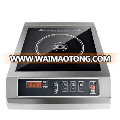 3500W high power  stainless steel waterproof touch  control commercial single induction cooker