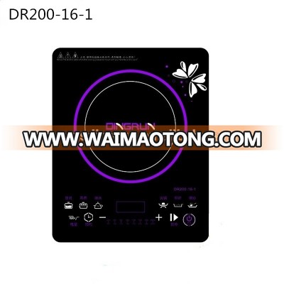 Ultra-thin big plate induction stove 2200W  with touch sensor control