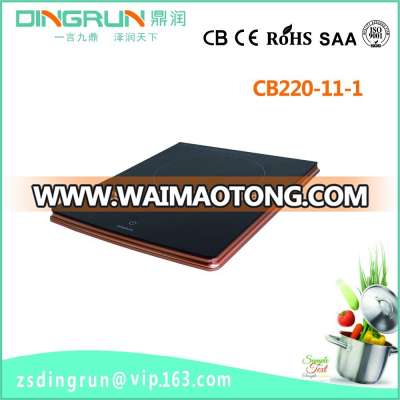 Ultra-thin quick heating no radiation high efficiency black crystal plate induction plate cooker induction cooker